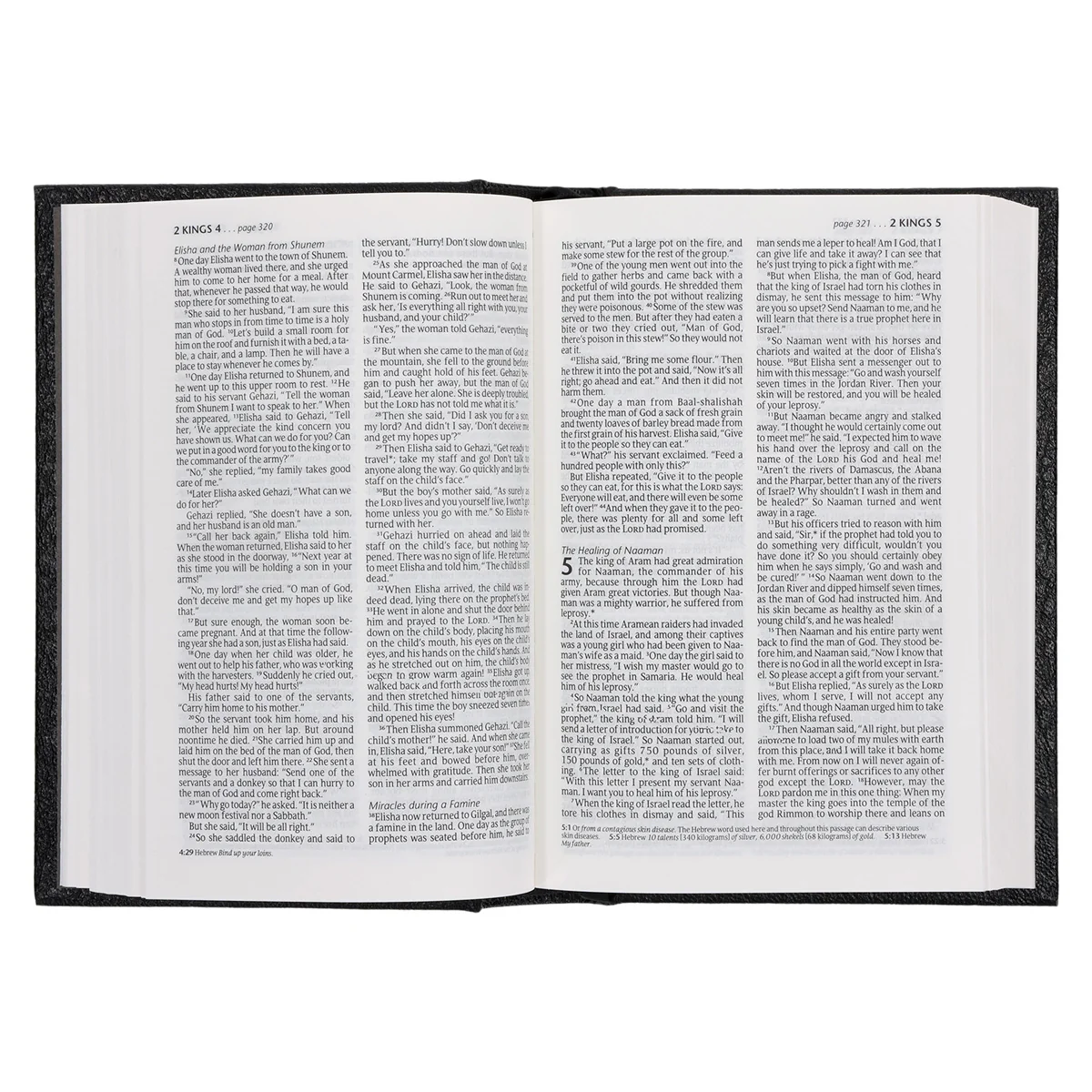 NLT Compact Bible Black Hardcover - Image 5