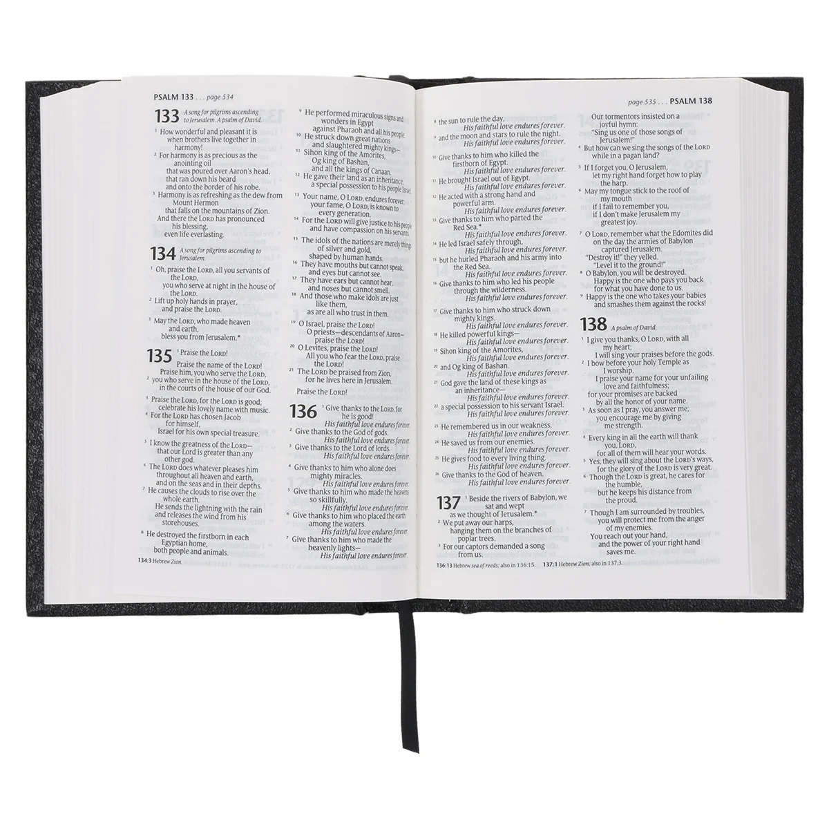NLT Compact Bible Black Hardcover - Image 7