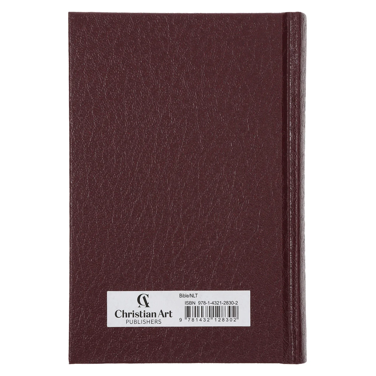 NLT Compact Bible Burgundy Hardcover - Image 2