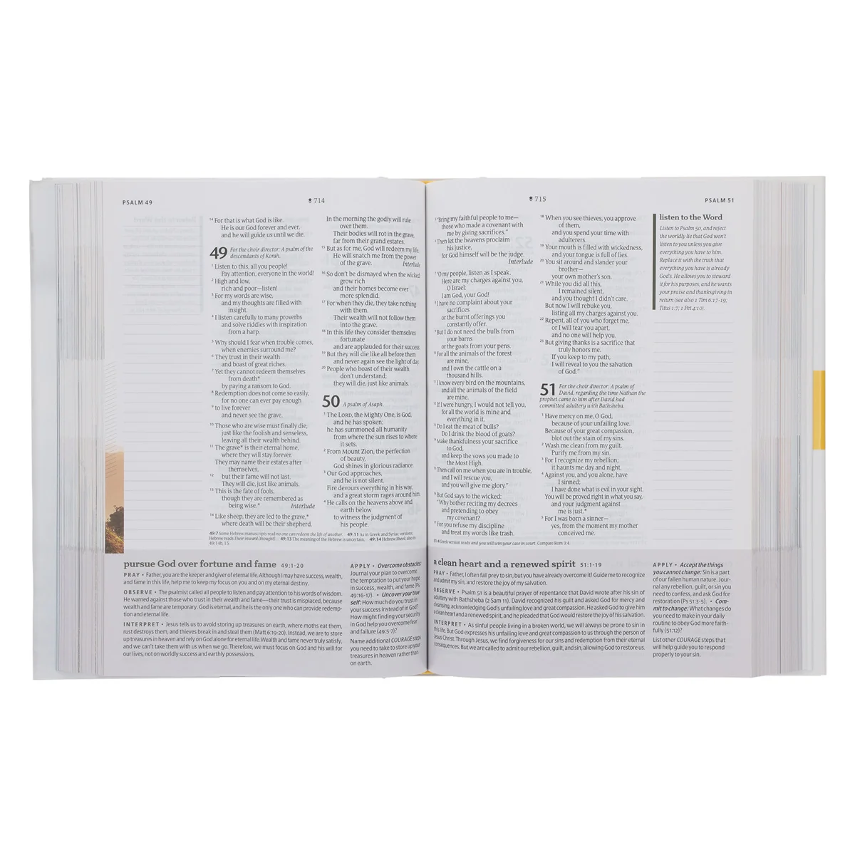NLT Courage For Life Filament Enabled Study Bible For Men (Paperback) - Image 6
