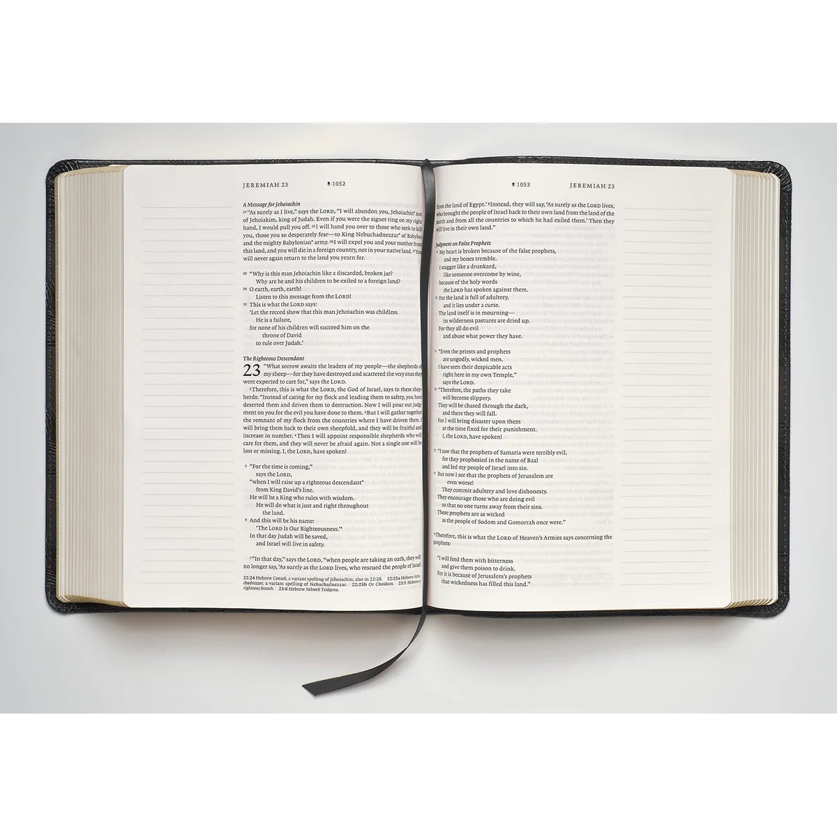 NLT Filament Enabled Bible, Wide Margin, Red Letter, Black Cross (Hardcover) - Image 3