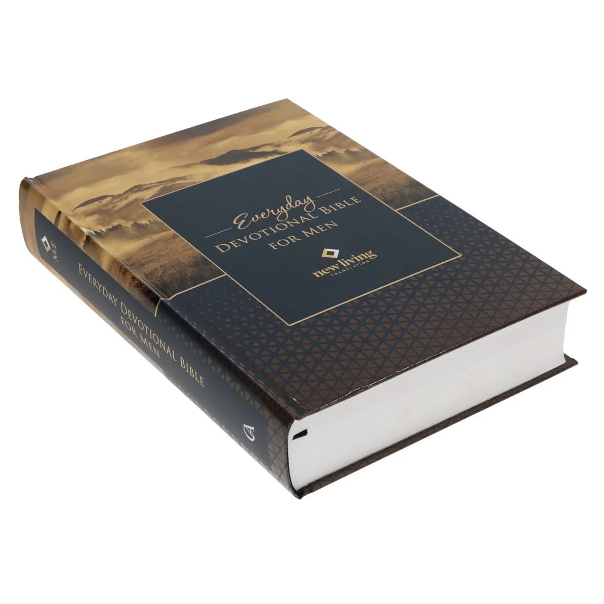 NLT Landscape Hardcover Everyday Devotional Bible for Men - Image 3
