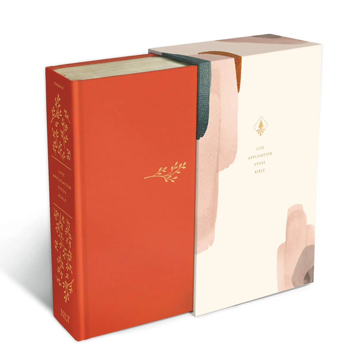 NLT Life Application Study Bible Third Edition Red Letter Coral (Hardcover) - Image 3
