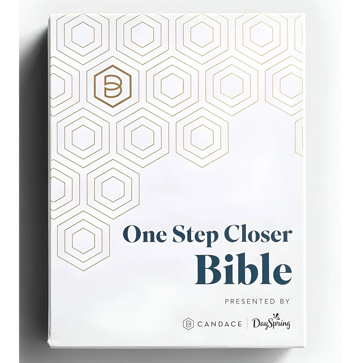 NLT Navy Imitation Leather One Step Closer Bible - Image 3