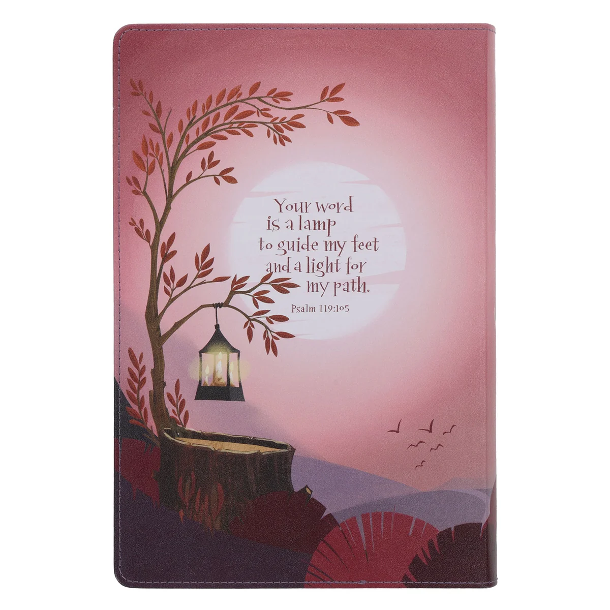 NLT Pink Faux Leather The Discovery Bible with Indexing Tabs - Image 2