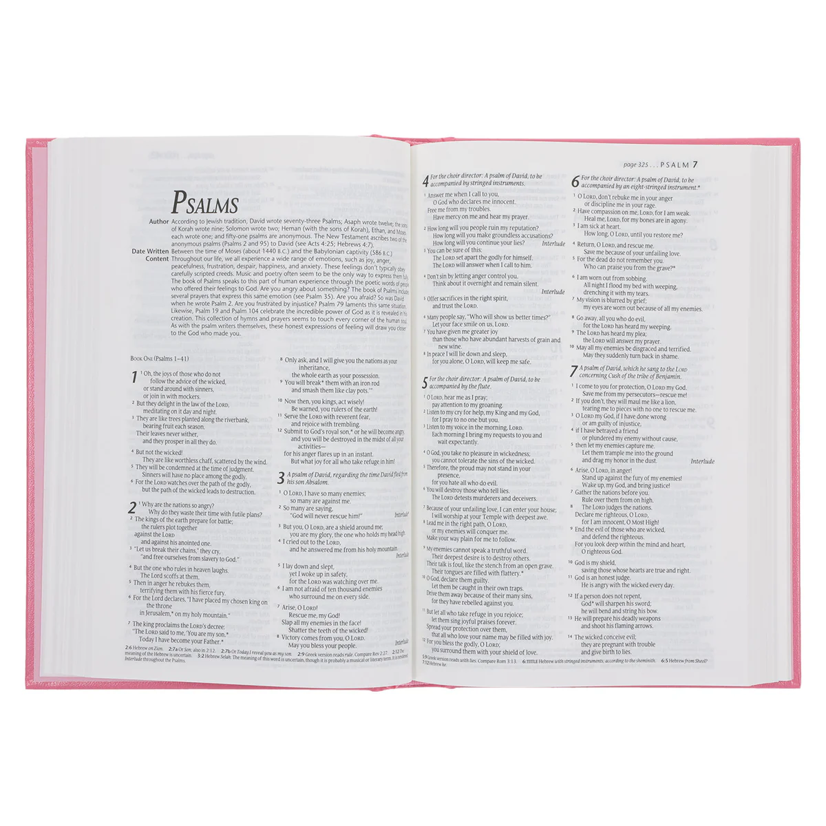 NLT Pink Hardcover Standard Bible - Image 5