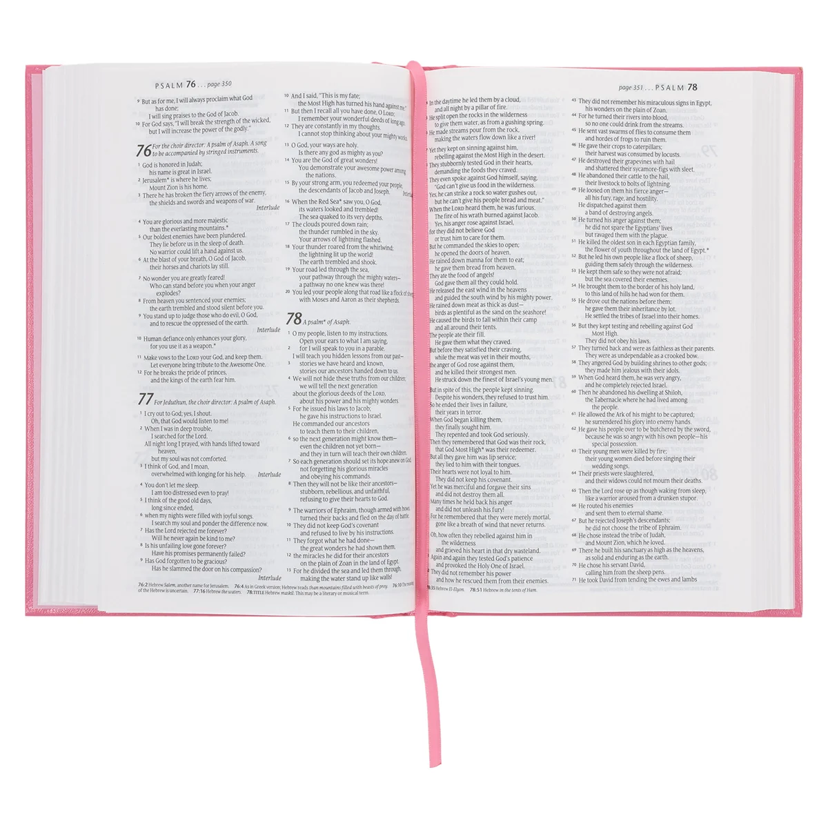 NLT Pink Hardcover Standard Bible - Image 6