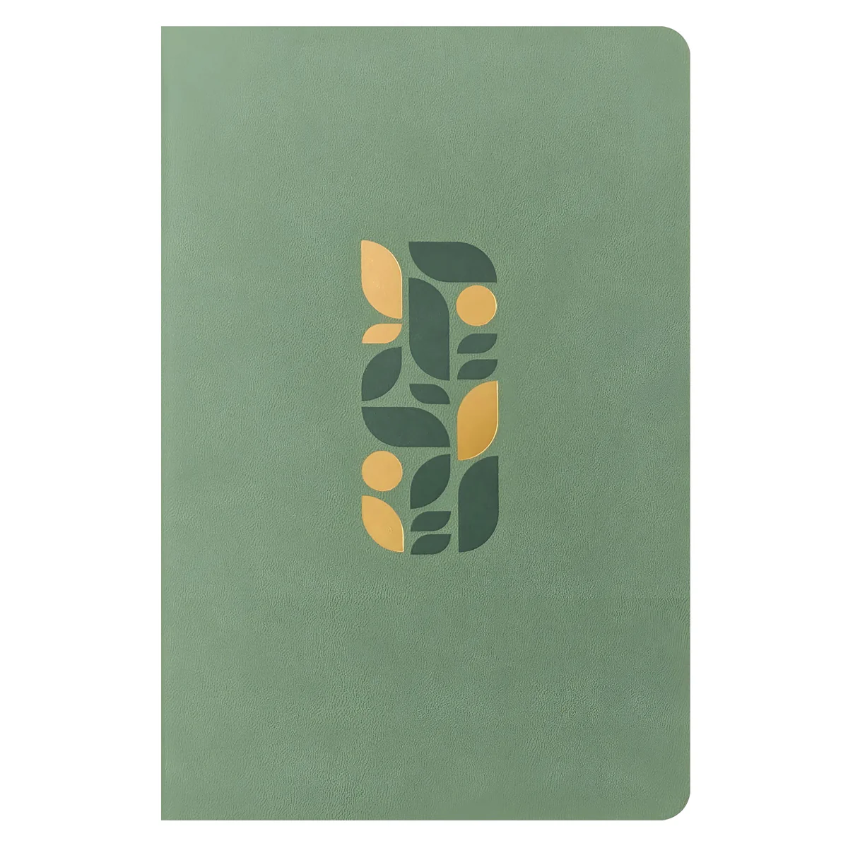 NLT Sage Green Mosaic Imitation Leather One Year Chronological Study Bible - Image 2