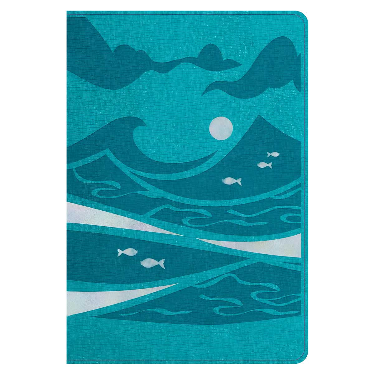 NLT Teal Ocean Imitation Leather Go Bible for Kids - Image 2