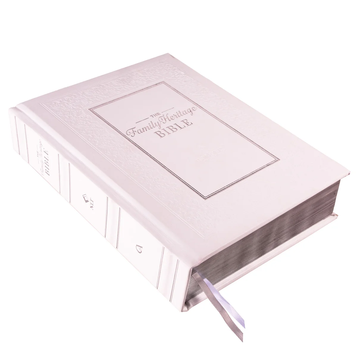 NLT The Family Heritage Bible White Hardcover - Image 4