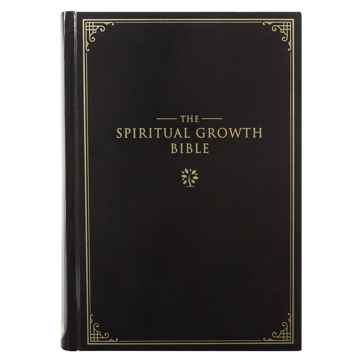NLT The Spiritual Growth Bible Black Hardcover