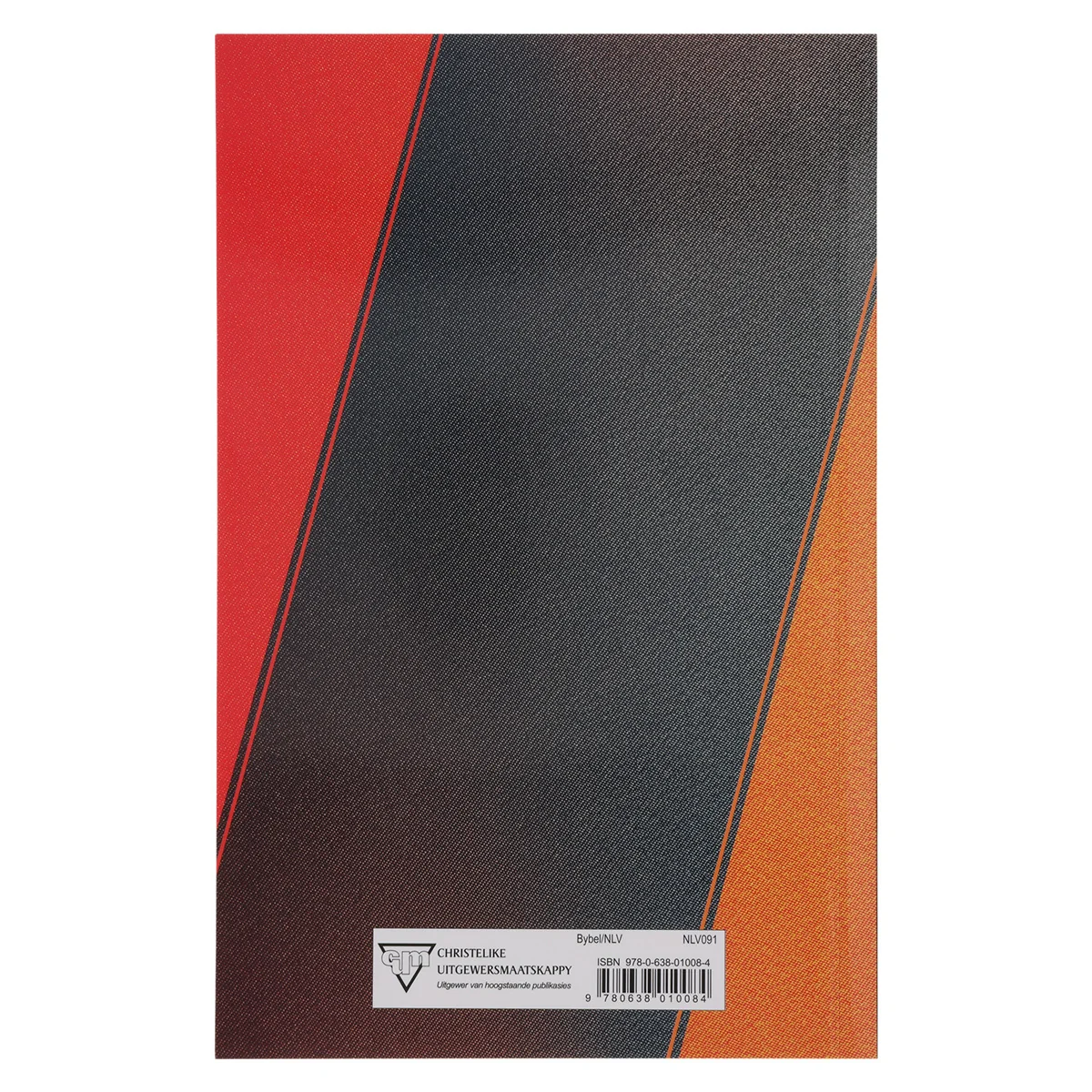 NLV Denim en Oranje Sagteband Uitreikbybel - Image 2
