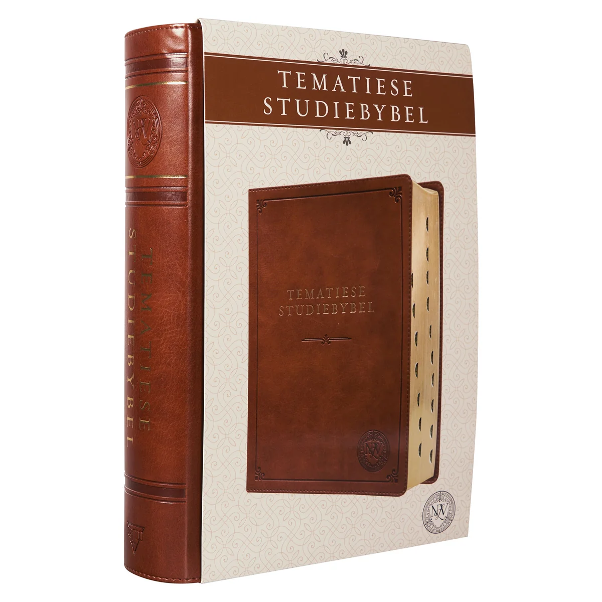 NLV Neutbruin Kunsleer Tematiese Studiebybel Met Duimgrepe - Image 3
