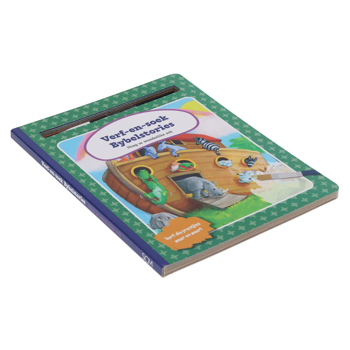 Noag Se Wonderlike Ark: Verf-en-Soek Bybelstories (Kartonboekie) - Image 3