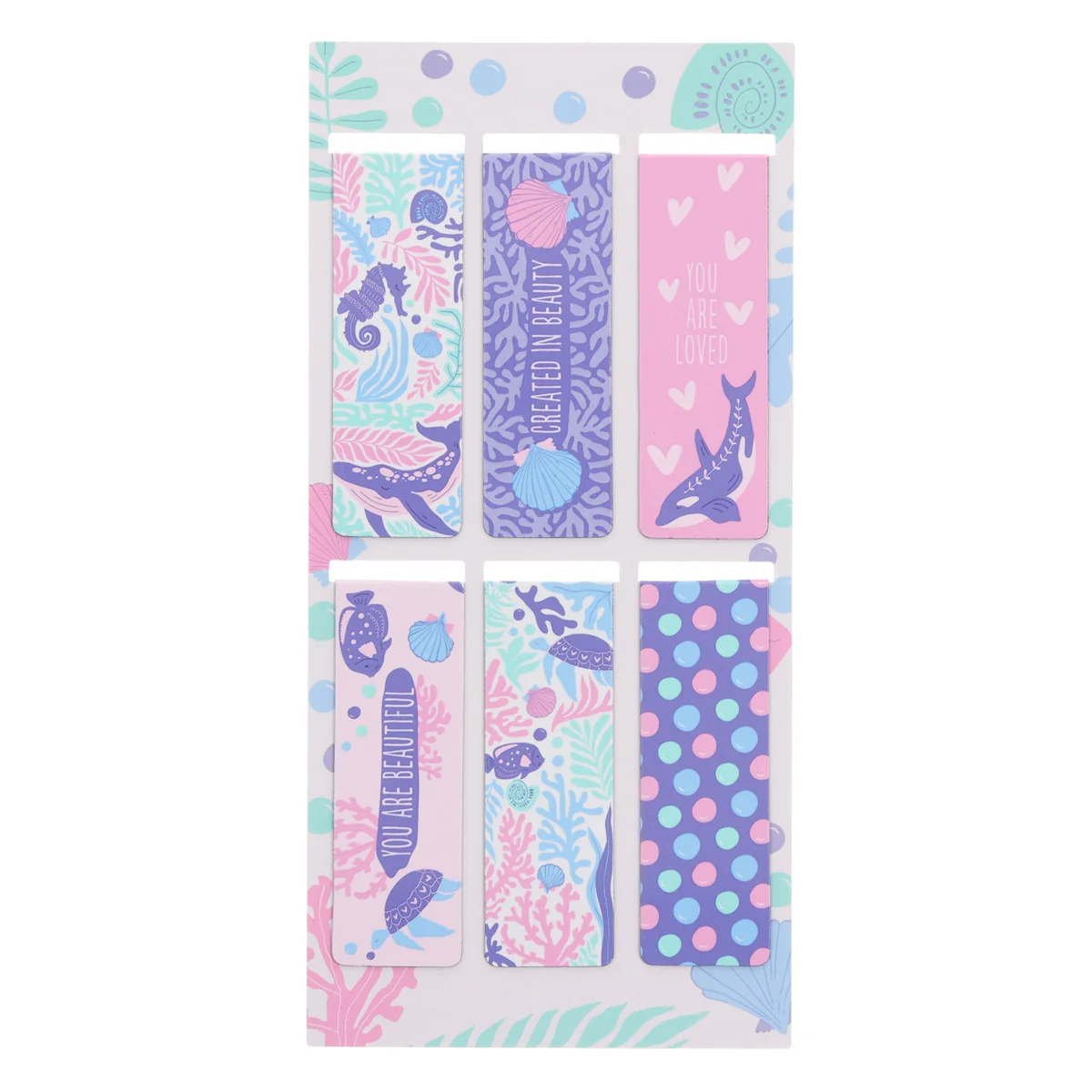 Ocean Six-Piece Magnetic Bookmark Set - Image 2
