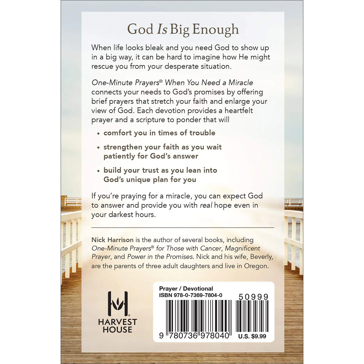 One-Minute Prayers When You Need A Miracle (Hardcover) - Image 2