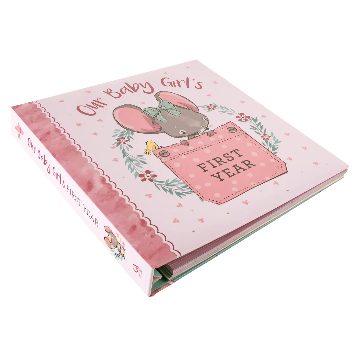 Our Baby Girl's First Year (Padded Hardcover) - Image 4
