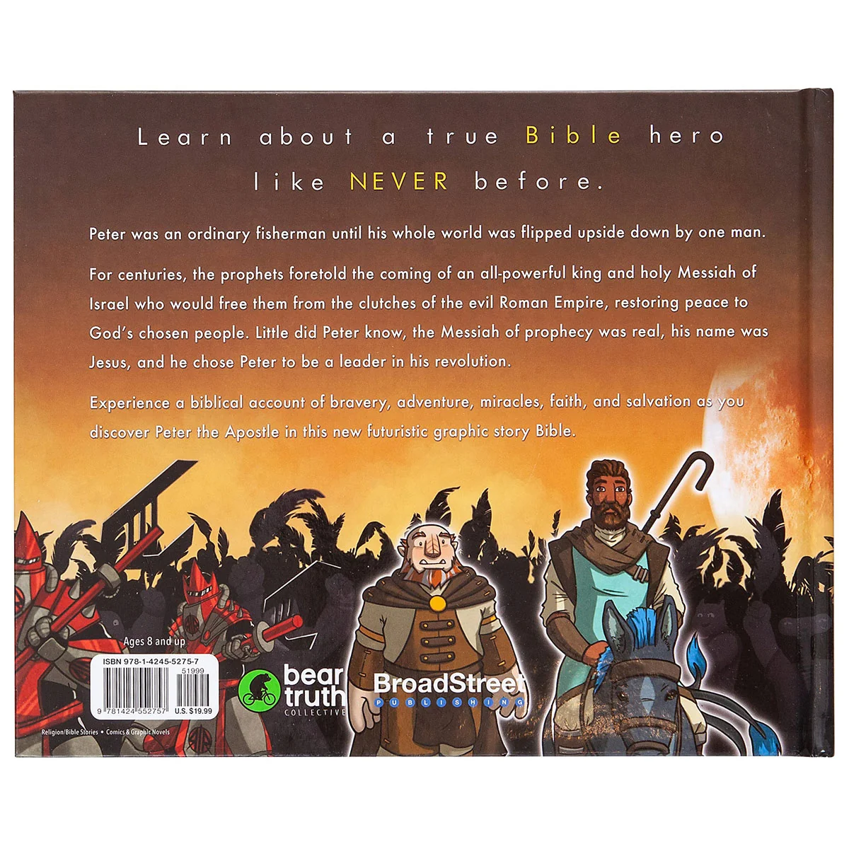 Peter The Apostle: Graphic Story Bible (Hardcover) - Image 2