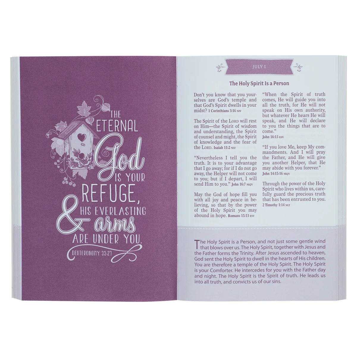 Pocket Bible Devotional For Girls Pink (Paperback) - Image 5