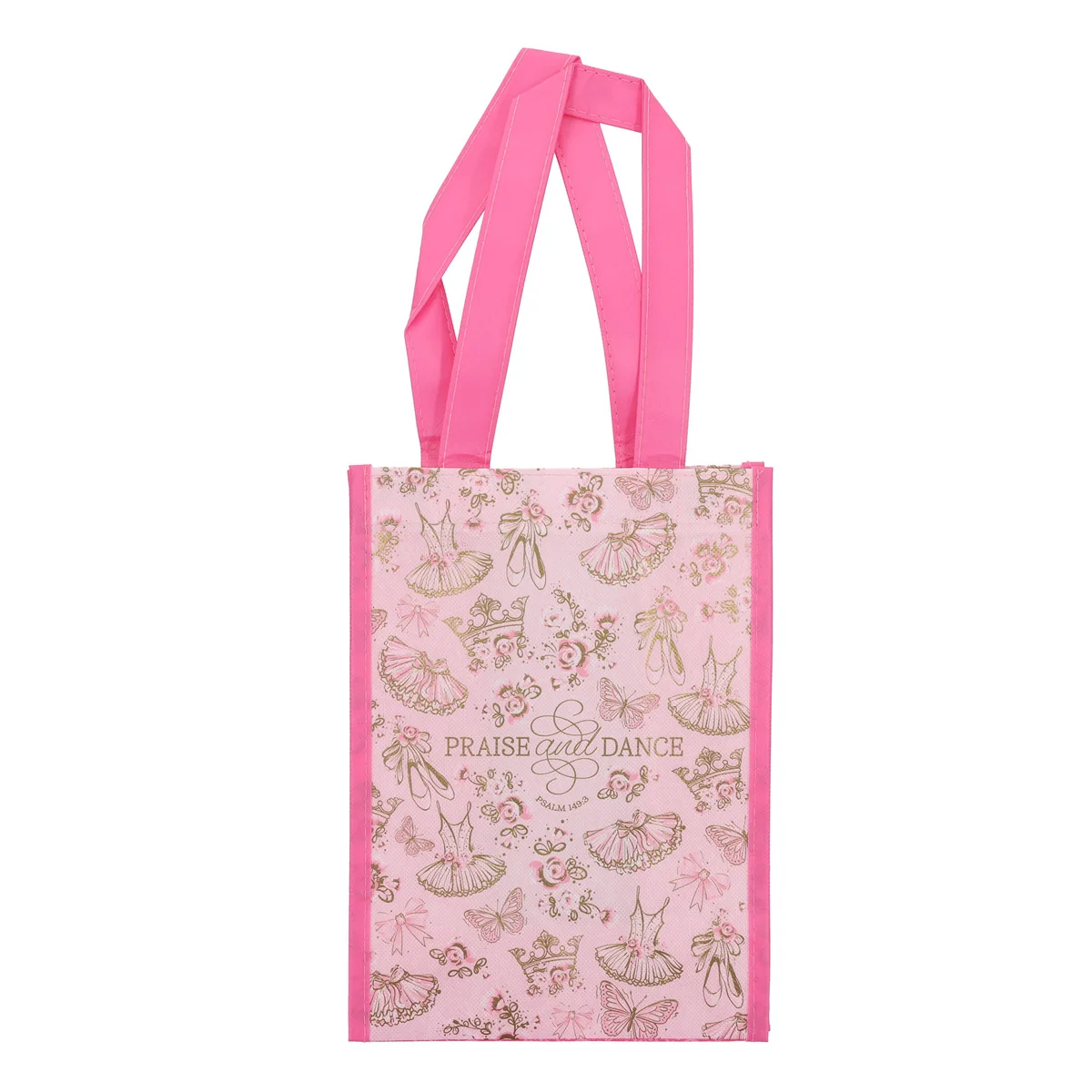 Praise and Dance Non-Woven Tote Bag - Image 2