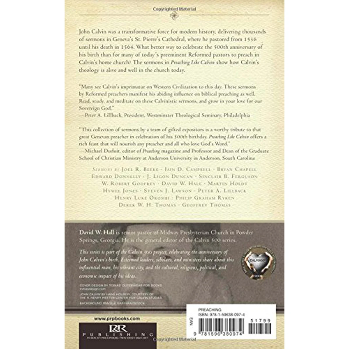 Preaching Like Calvin (The Calvin 500)(Paperback) - Image 2