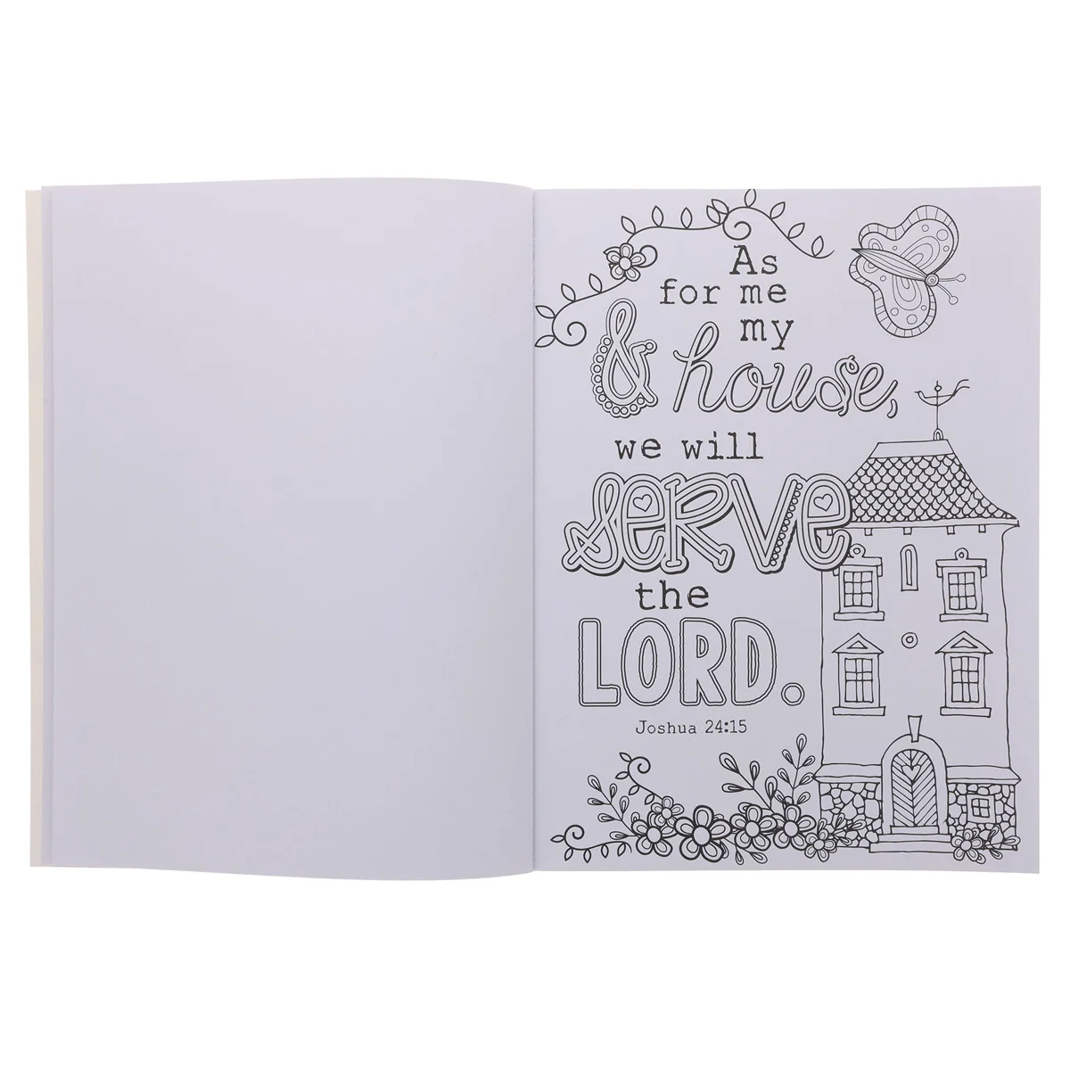Promises to Bless Your Heart Floral Coloring Book (Paperback) - Image 4