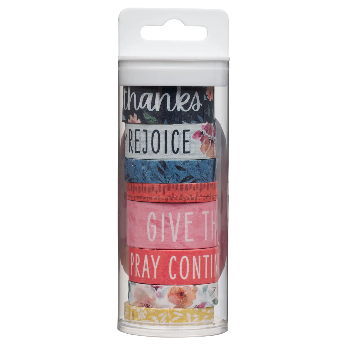 Rejoice Always Eight-Piece Washi Tape Set - Image 2