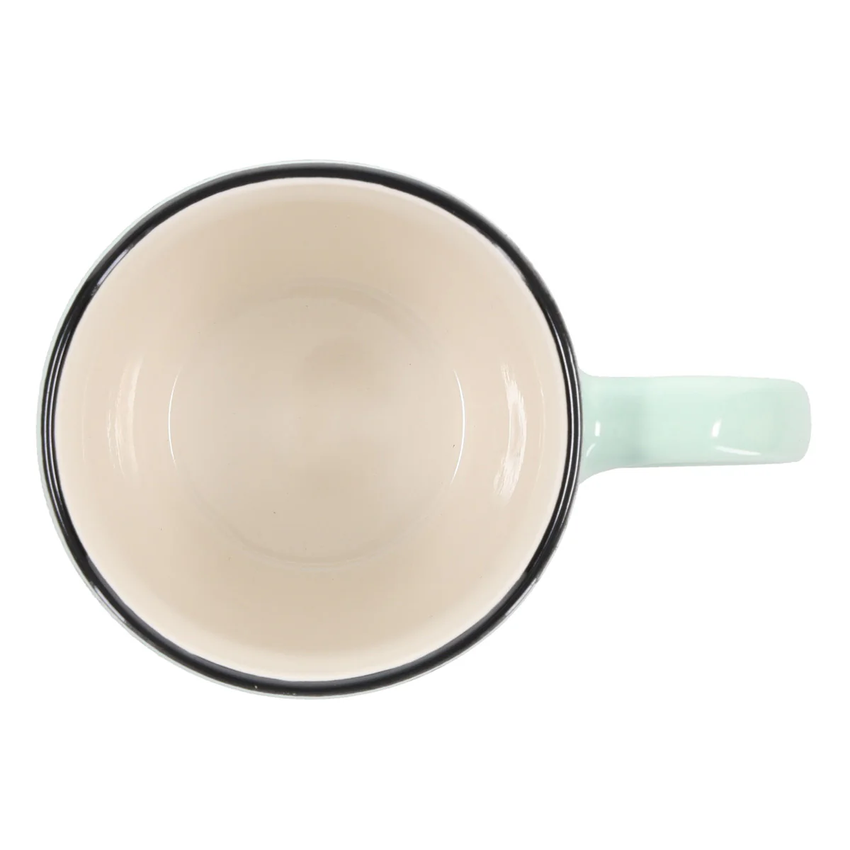 Rejoice Always Green Ceramic Mug - Image 3