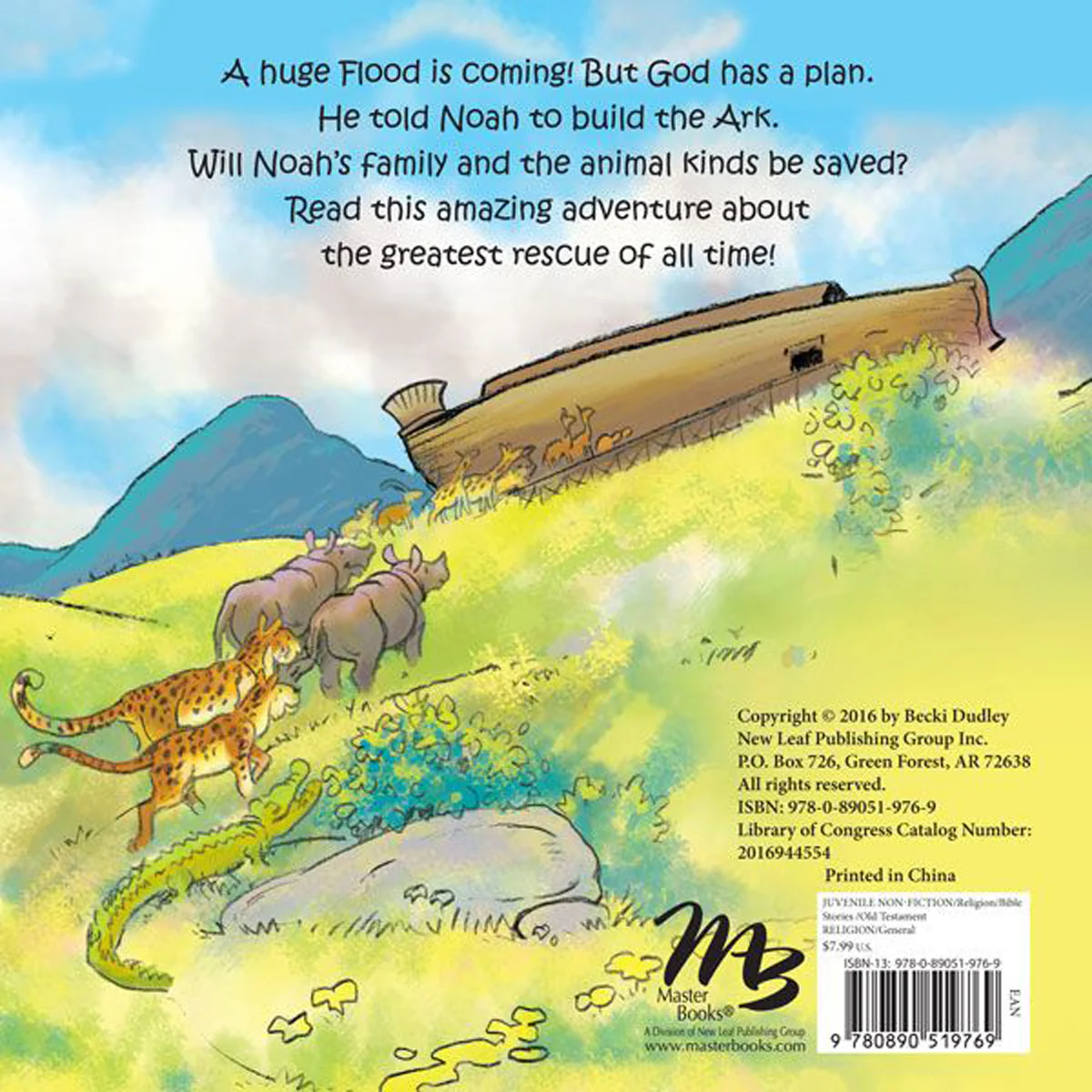 Remarkable Rescue: Saved On Noah's Ark (Boardbook) - Image 2