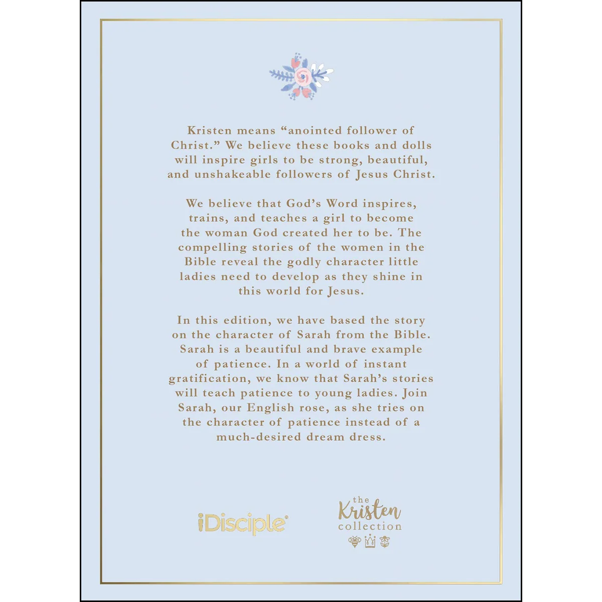 Sarah's Dream Dress Patience (Hardcover) - Image 5