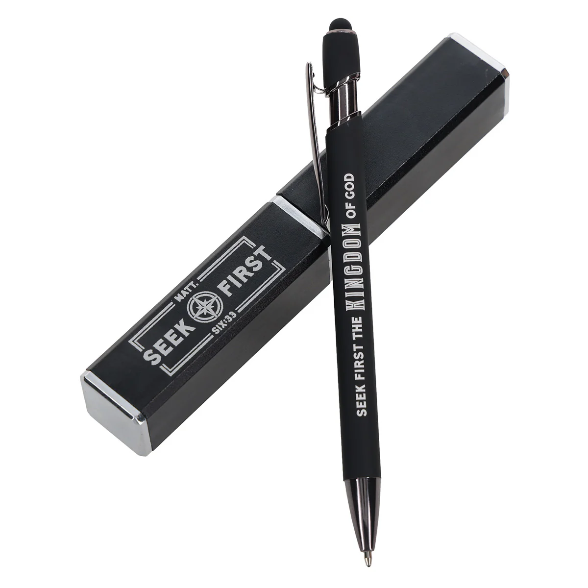 Seek First the Kingdom of God Pen and Case Gift Set