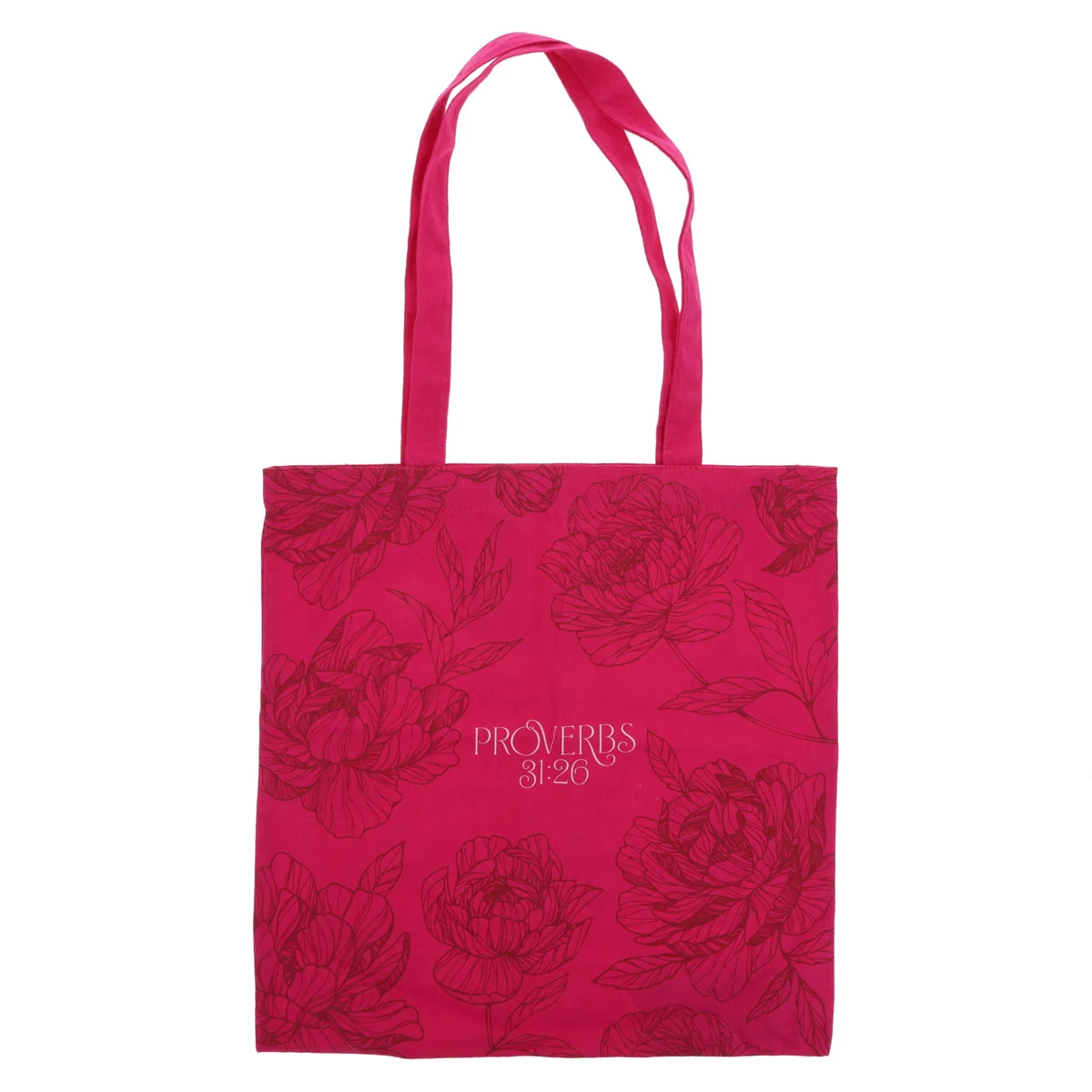 She Speaks with Kindness Canvas Tote Bag - Image 2