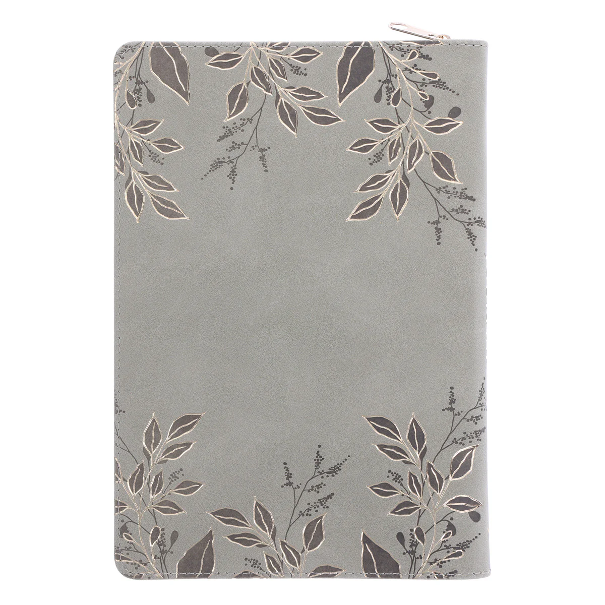 Strength and Dignity Sage Faux Leather Journal with Zipped Closure - Image 2