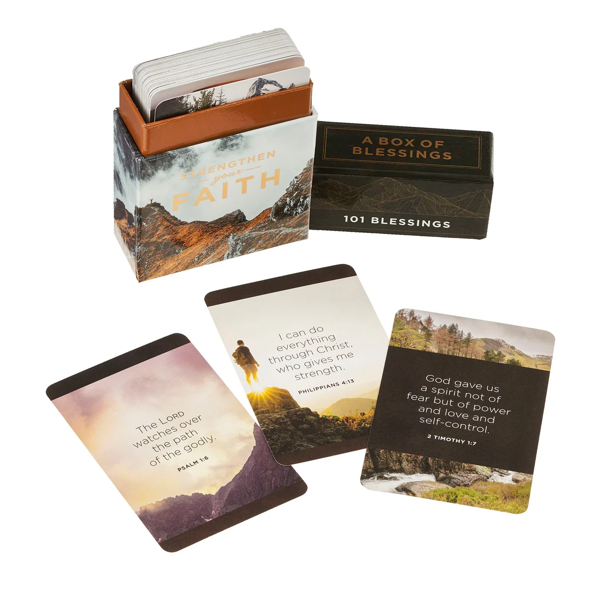 Strengthen Your Faith 101 Blessings Boxed Cards - Image 4