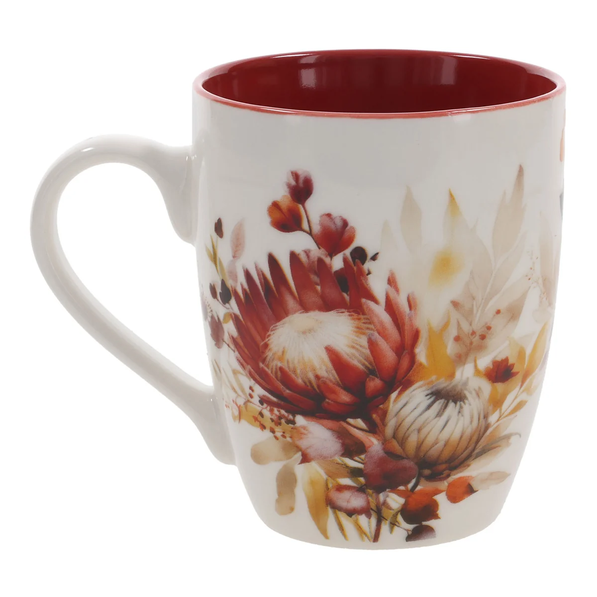 Sy Praat met Wysheid Protea Afrikaans Ceramic Mug - Image 2