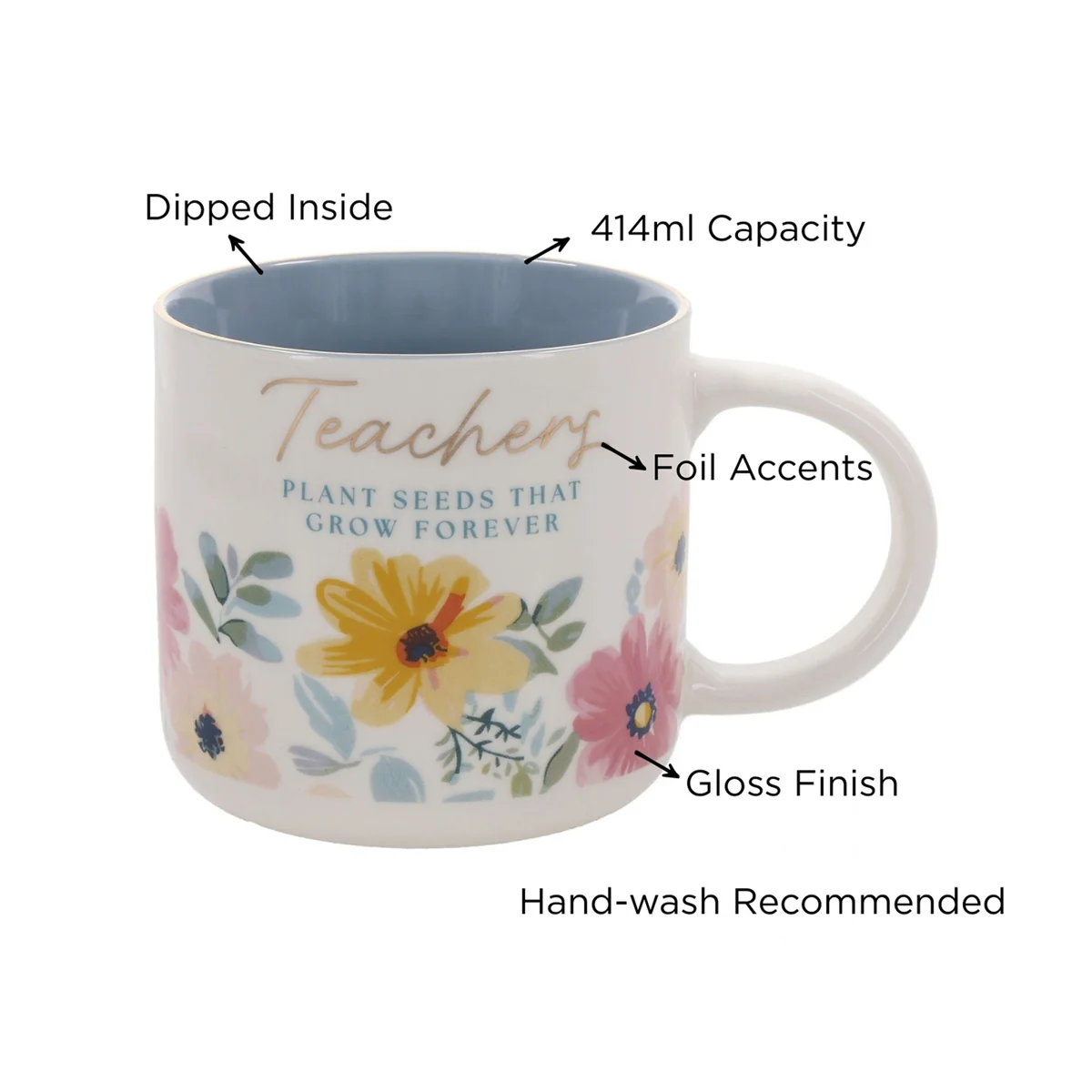 Teachers Plant Seeds That Grow Forever Ceramic Mug - Image 6