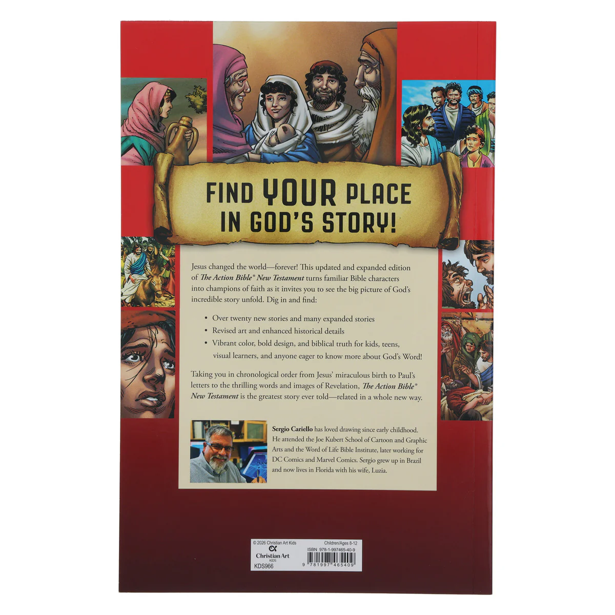 The Action Bible New Testament (Paperback) - Image 2