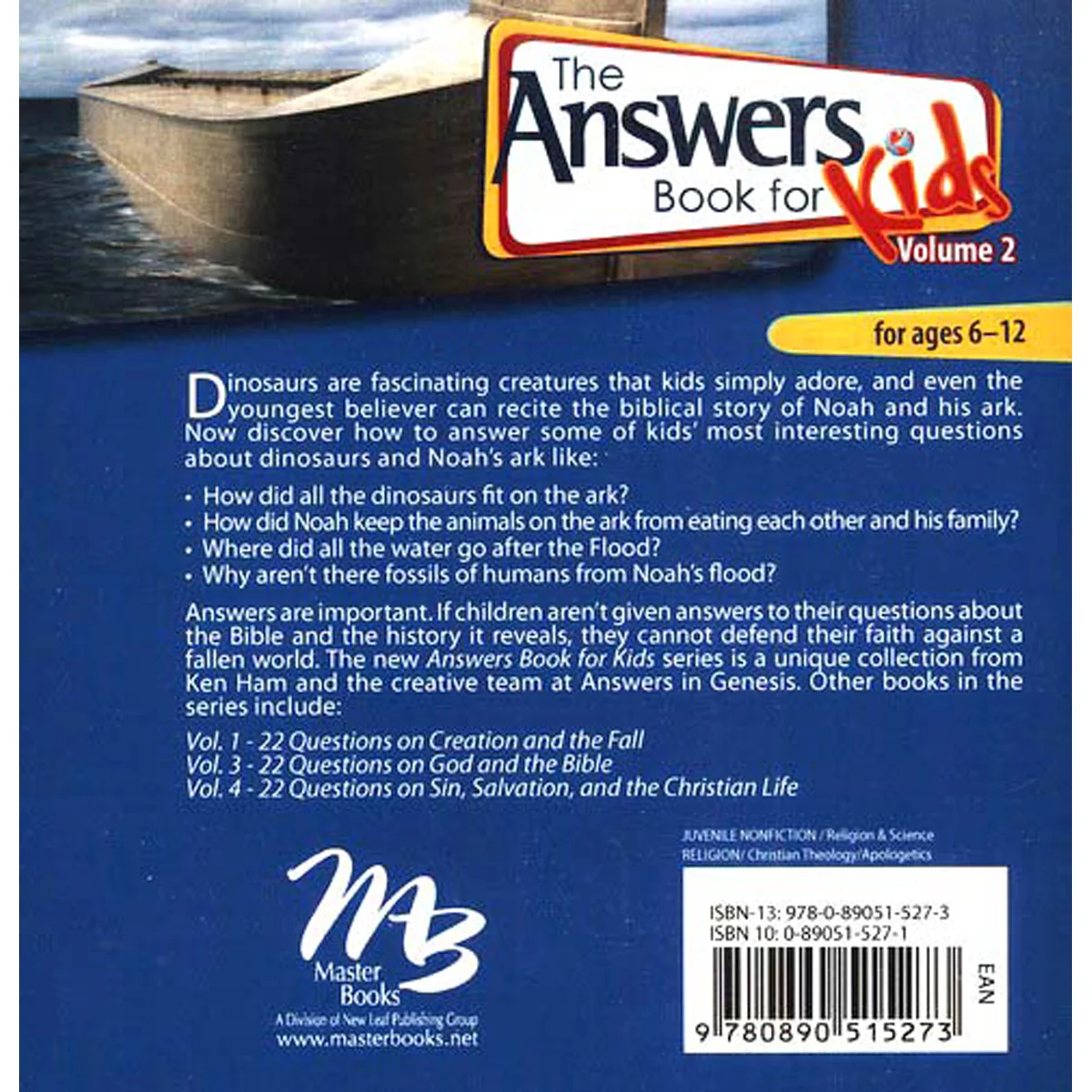 The Answers Book For Kids Volume 2: 25 Questions From Kids On Dinosaurs (Hardcover) - Image 2