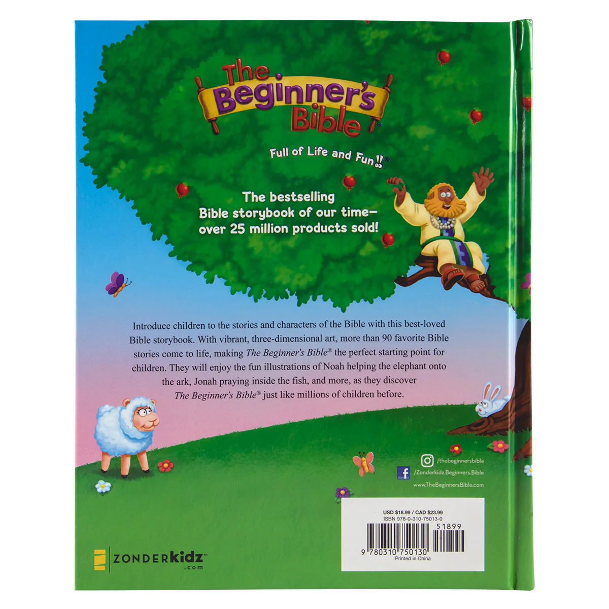 The Beginners Bible: Timeless Childrens Stories (Hardcover) - Image 2