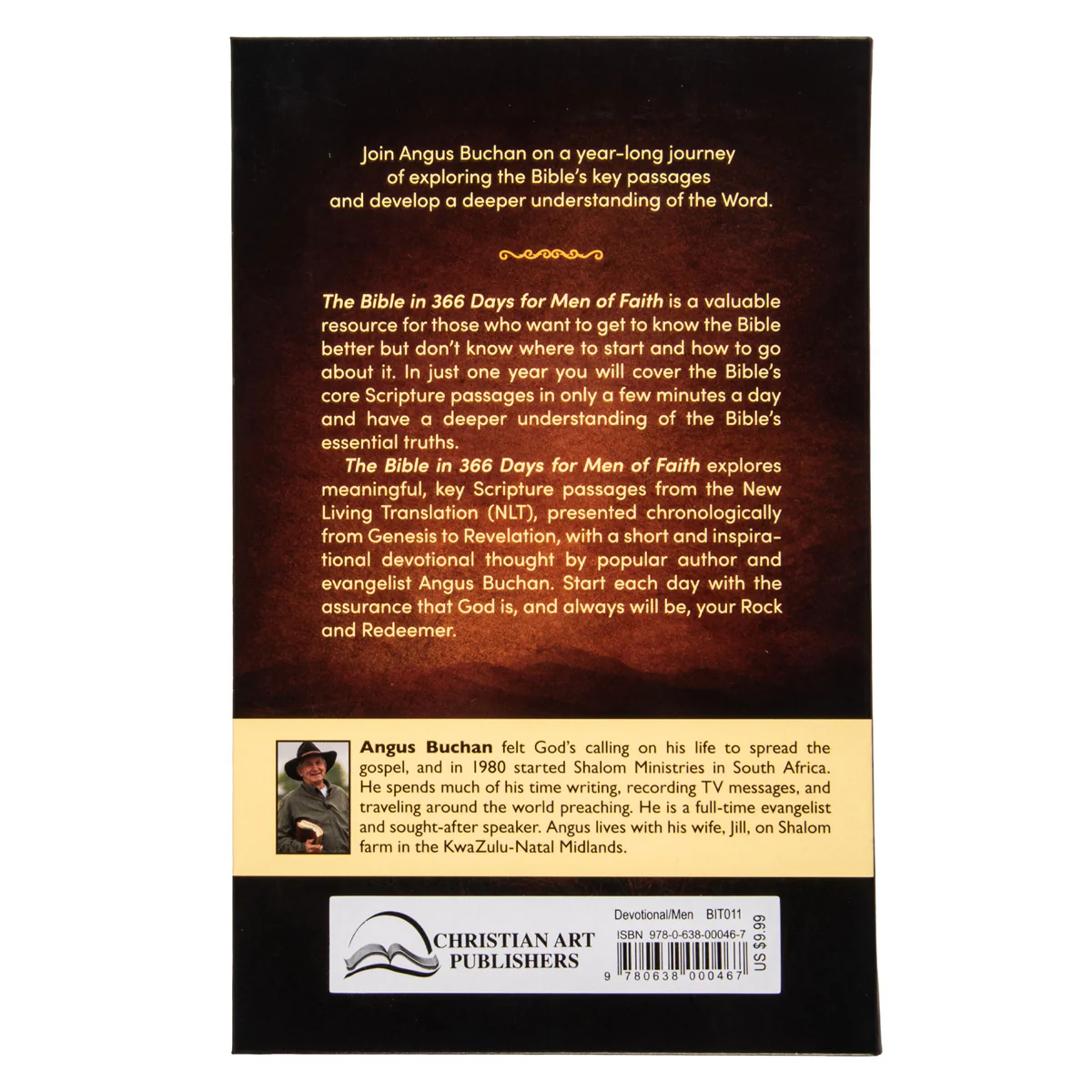 The Bible In 366 Days For Men Of Faith New Cover (Paperback) - Image 2