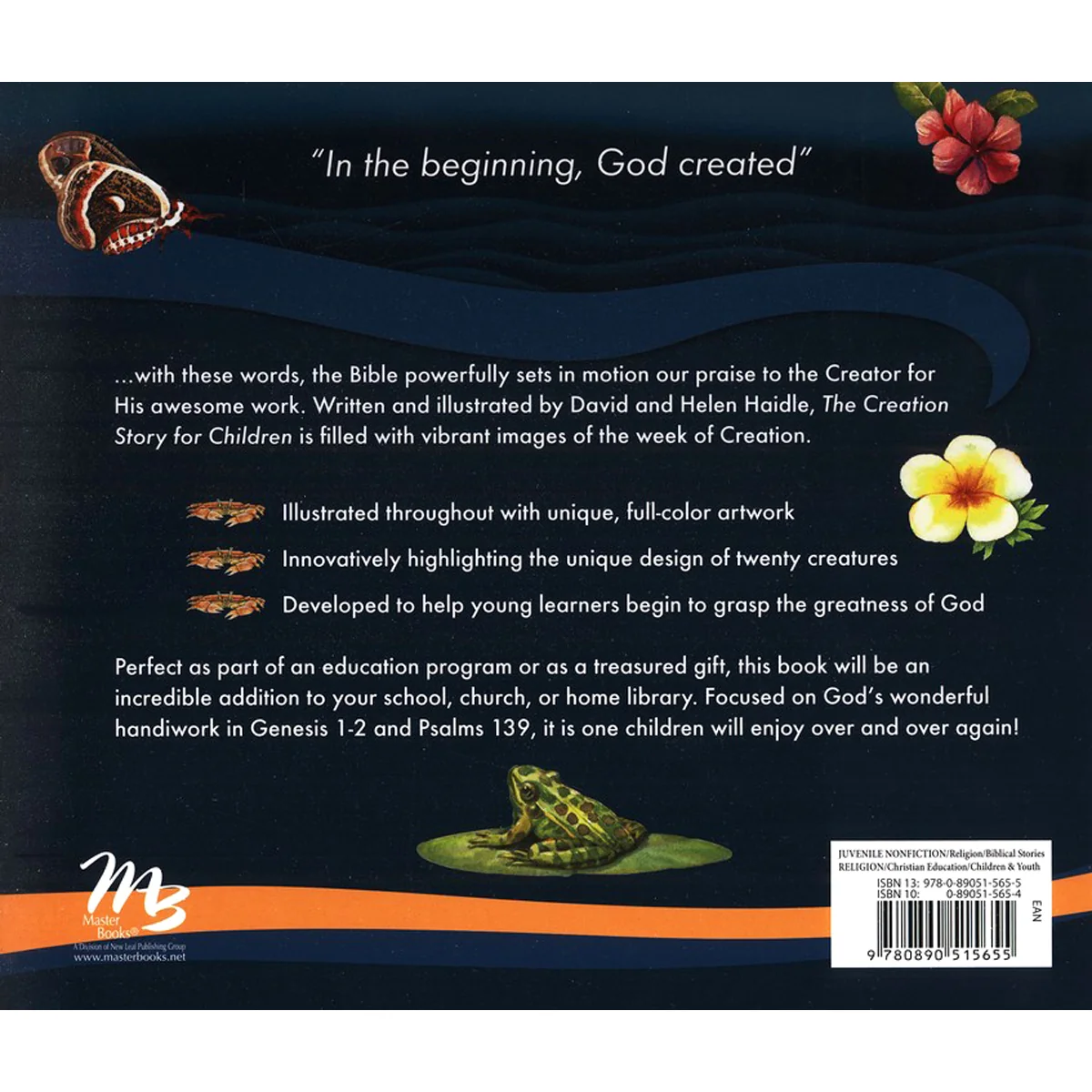 The Creation Story For Children (Hardcover) - Image 2