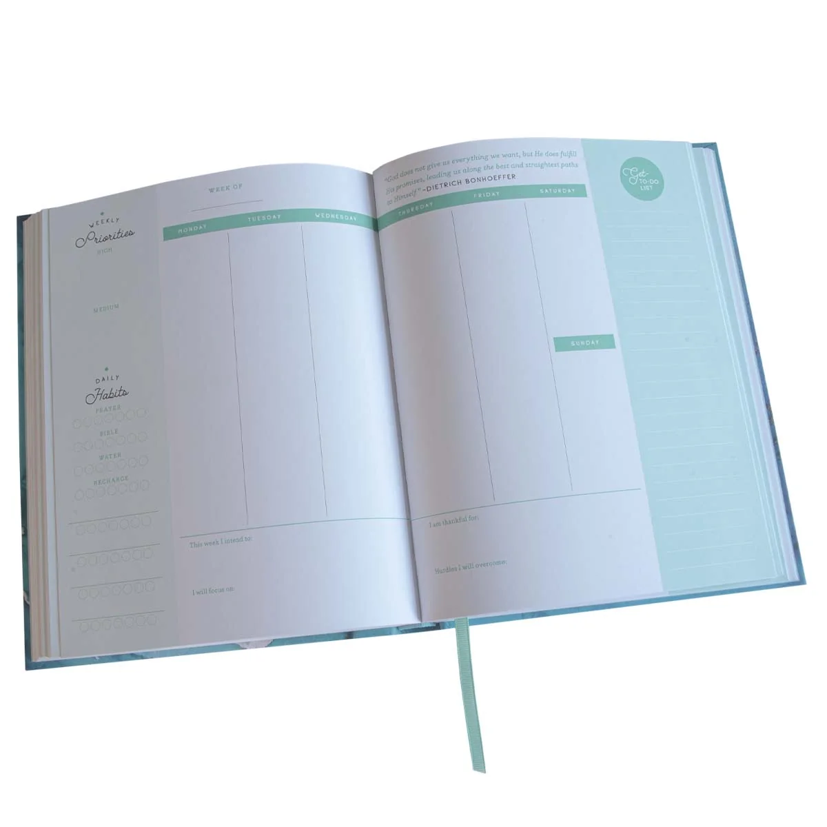 The Get It Together Planner: Living With Intention Week by Week (Hardcover) - Image 4
