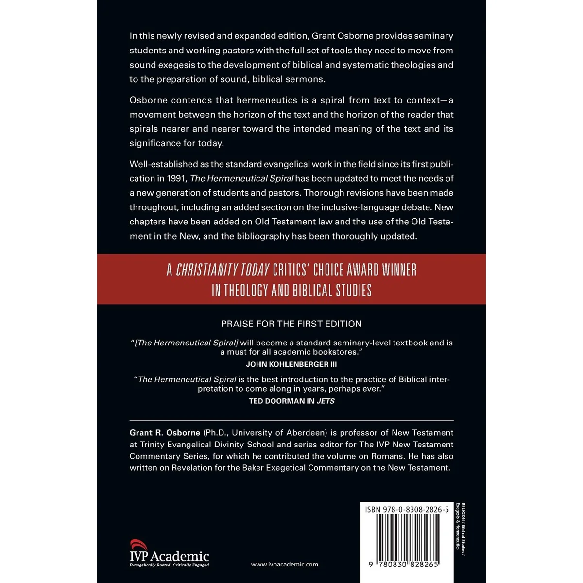 The Hermeneutical Spiral: A Comprehensive Introduction To Biblical Interpretation (Paperback) - Image 2