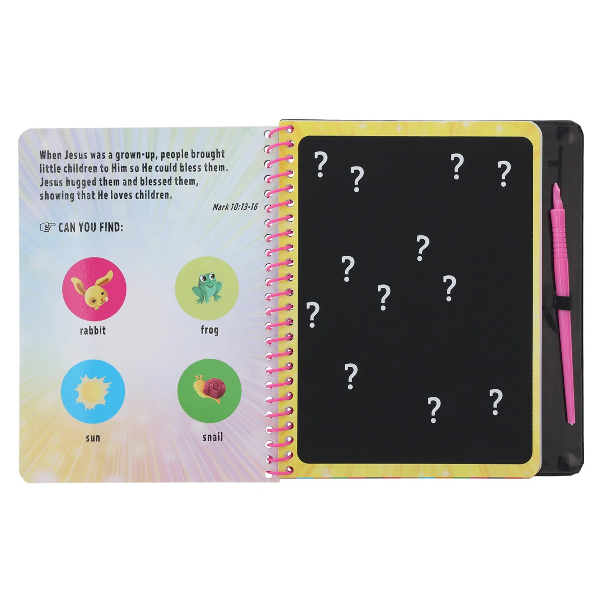 The Love of Jesus Children's Scratch Bible (Spiral-Bound) - Image 5