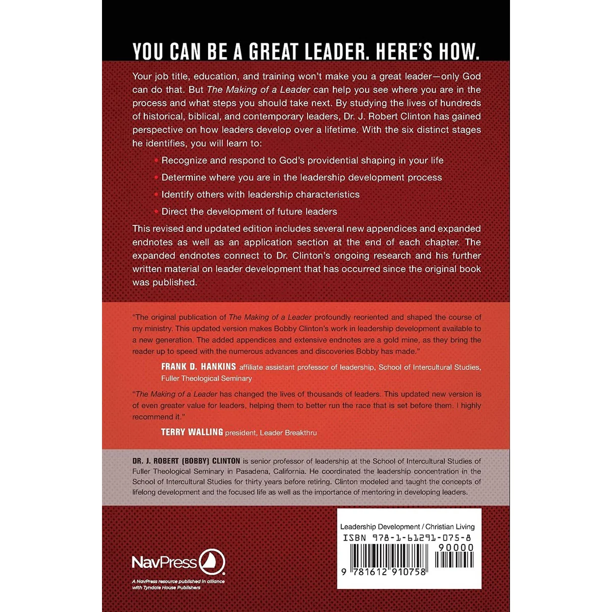 The Making Of A Leader: Recognizing The Lessons And Stages Of Leadership Development (Paperback) - Image 2
