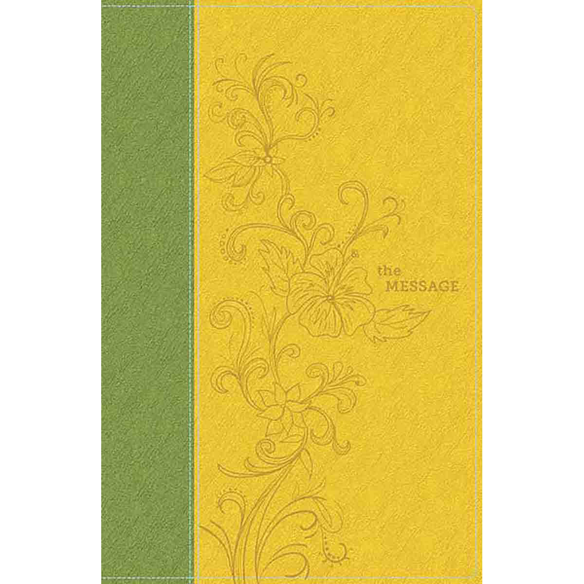 The Message Deluxe Gift Bible Sunlight / Grass (Imitation Leather) - Image 2
