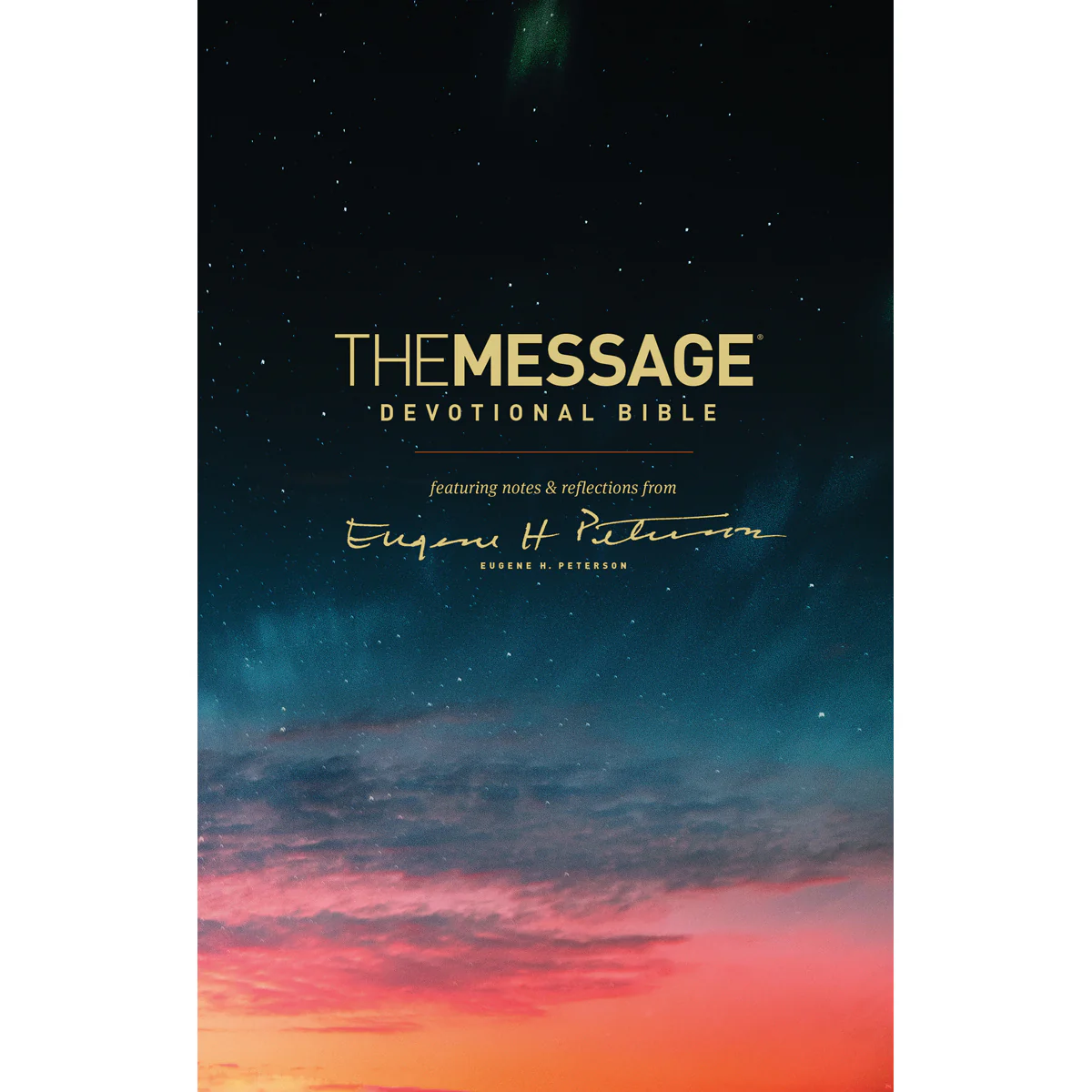 The Message Devotional Bible (Hardcover)