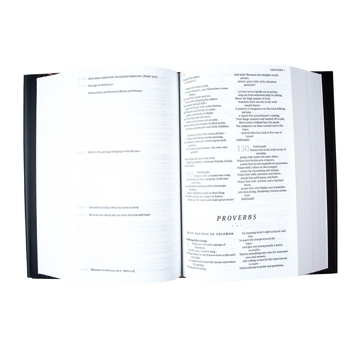 The Message Prayerful Reading Bible (Hardcover) - Image 5