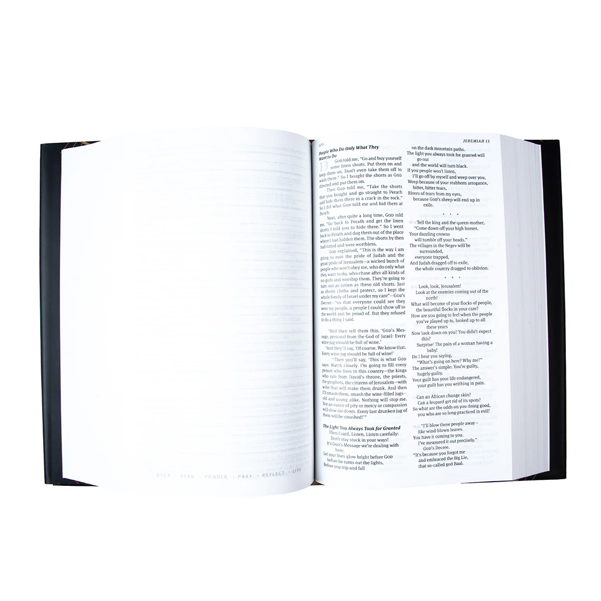 The Message Prayerful Reading Bible (Hardcover) - Image 6