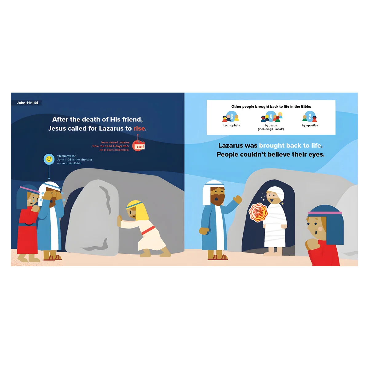 The Most Miraculous Messiah - A Bible Infographics for Kids (Board Book) - Image 5